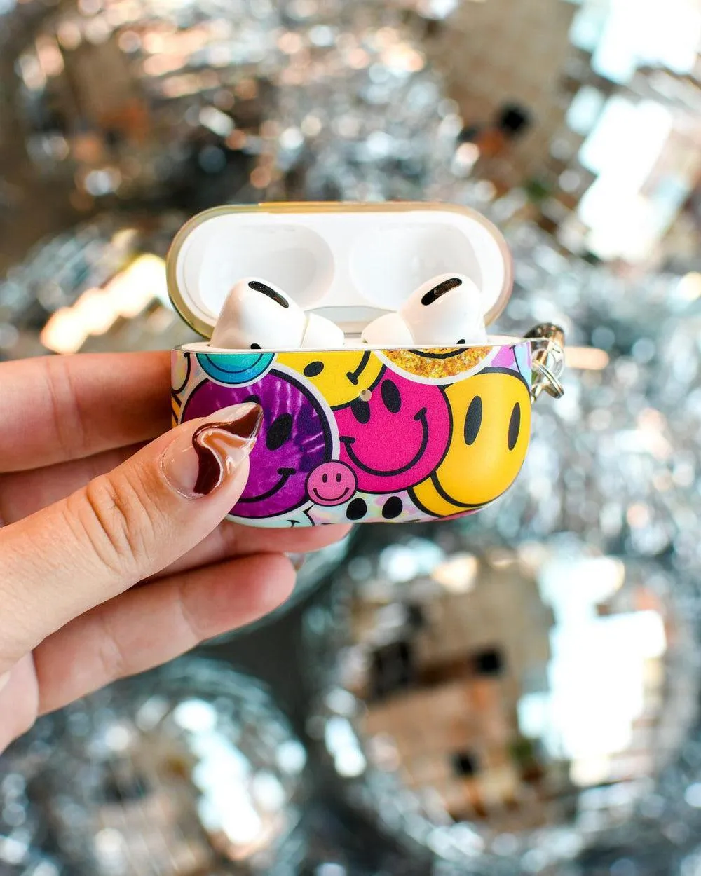 All Smiles | Smiley Face Sticker AirPods Case