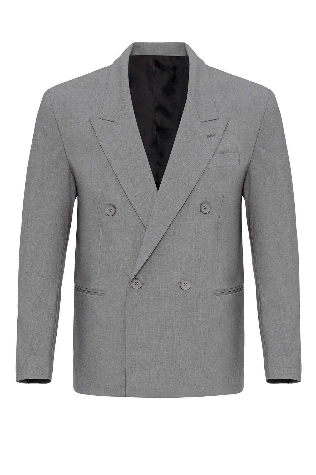 ANT Single Button Double-breasted Men's Blazer Jacket - Mettmann