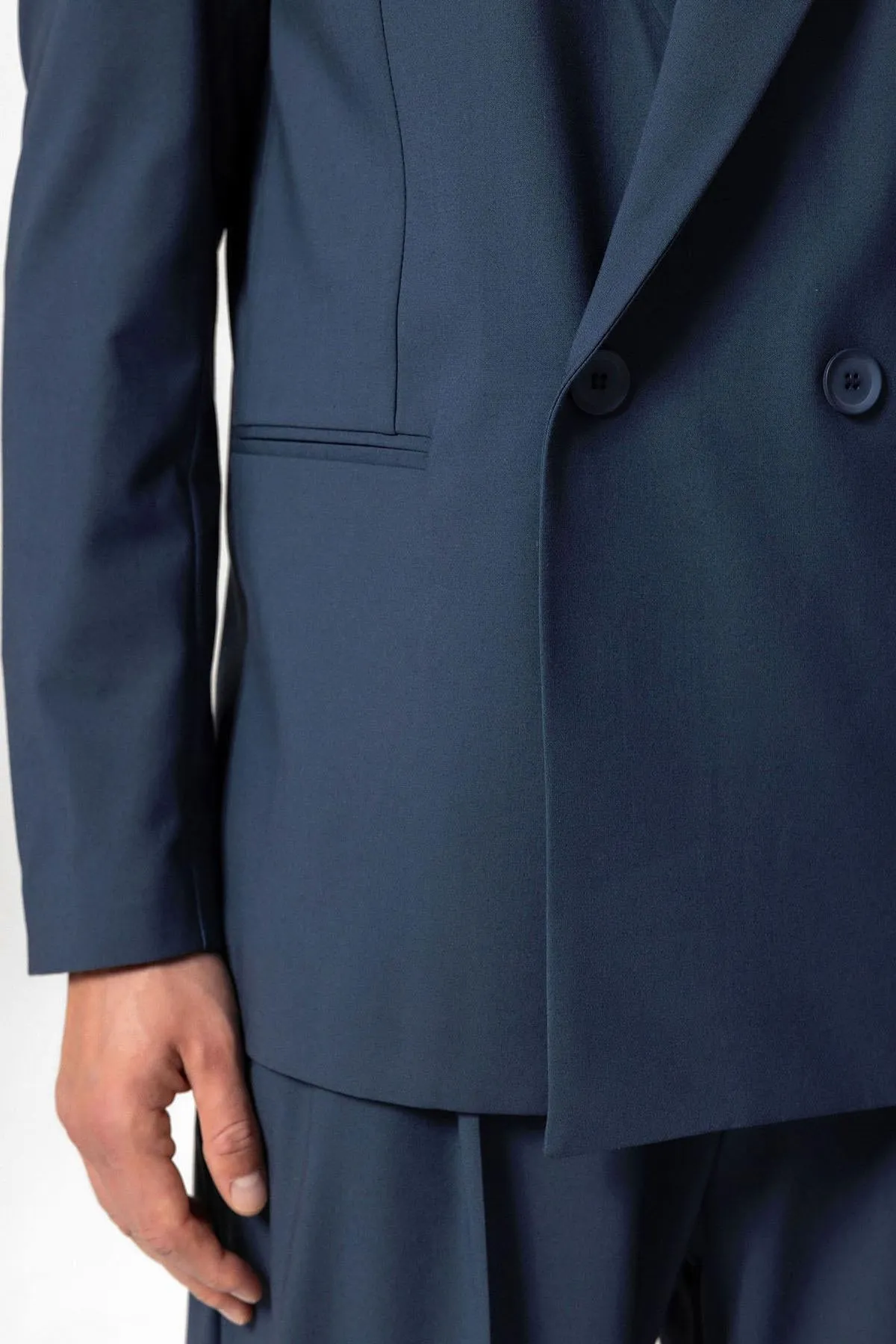 ANT Single Button Double-breasted Men's Blazer Jacket - Santee