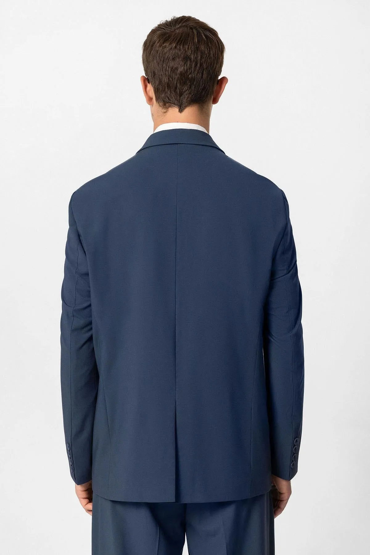 ANT Single Button Double-breasted Men's Blazer Jacket - Santee