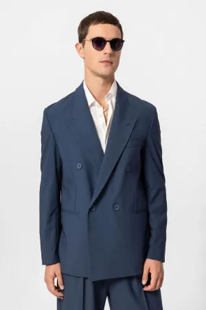 ANT Single Button Double-breasted Men's Blazer Jacket - Santee