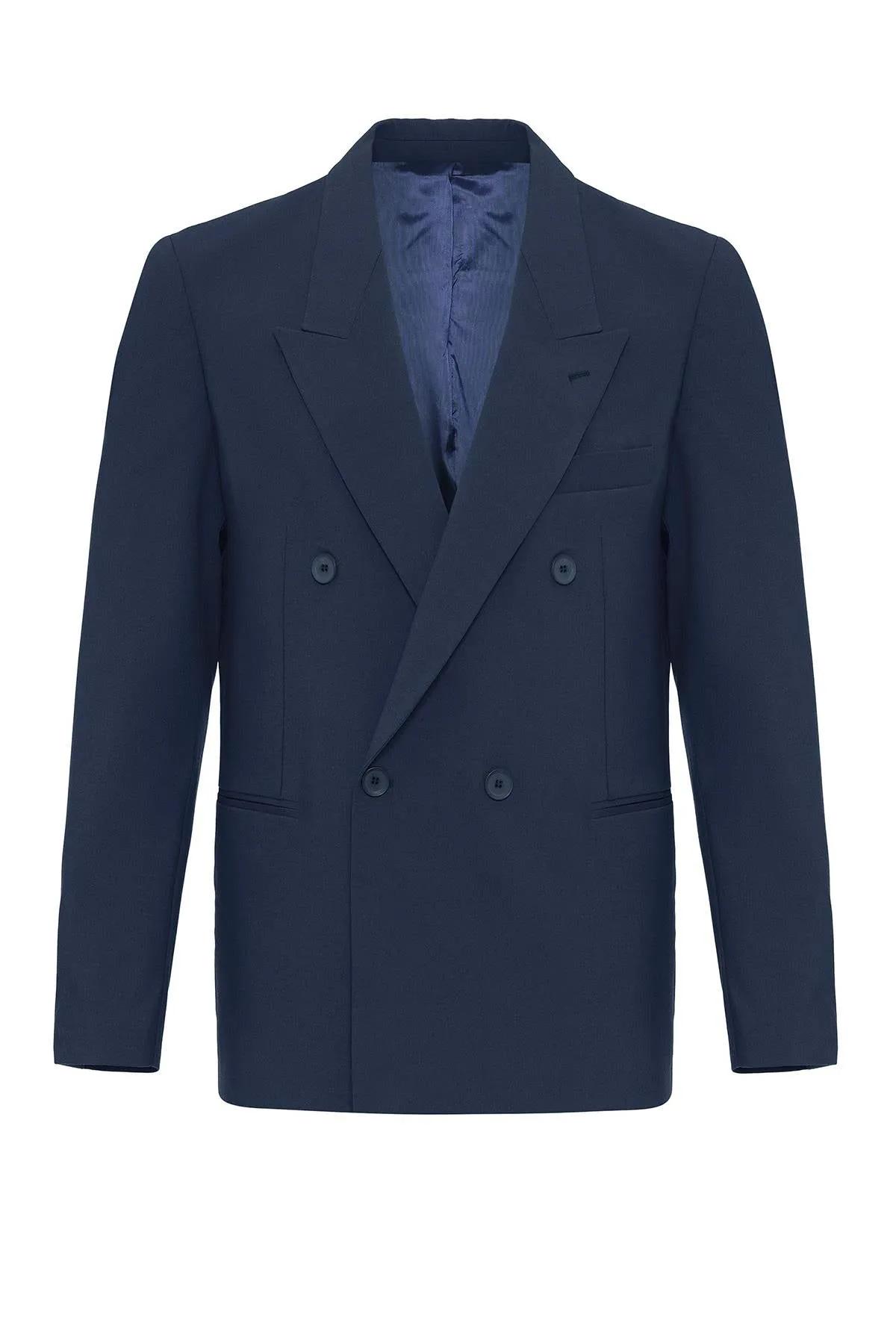 ANT Single Button Double-breasted Men's Blazer Jacket - Santee