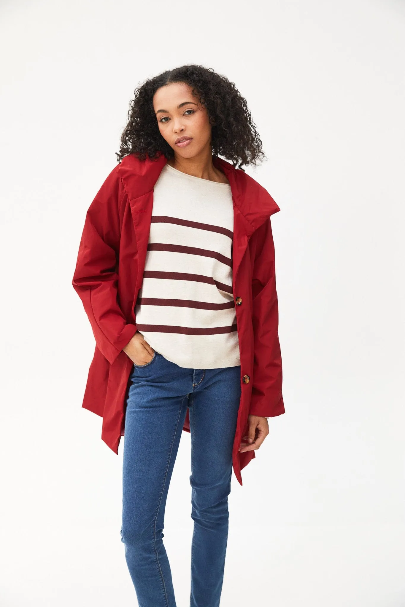 ART A-line Trench Coat