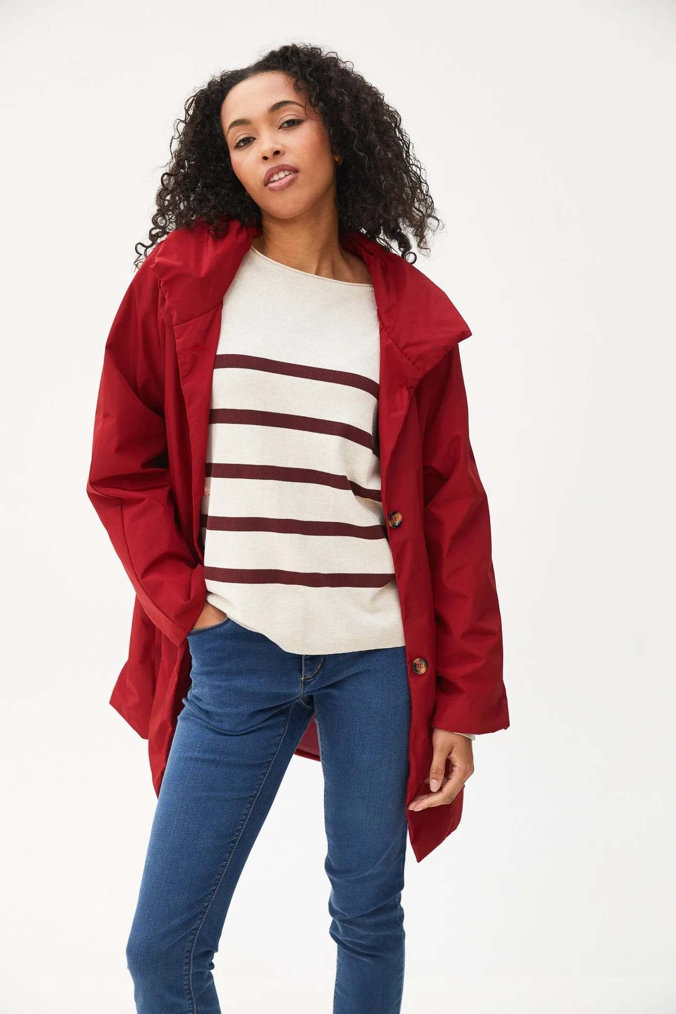 ART A-line Trench Coat