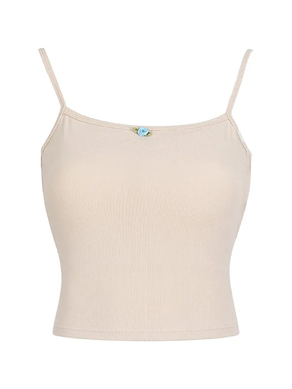 Back-Open Inner Simple Camisole
