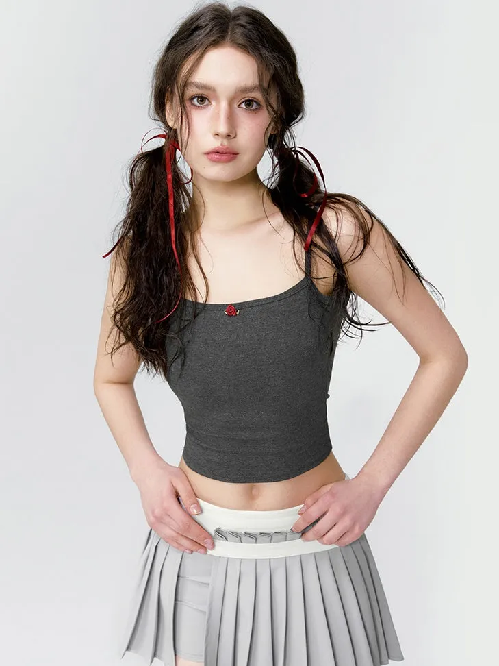 Back-Open Inner Simple Camisole
