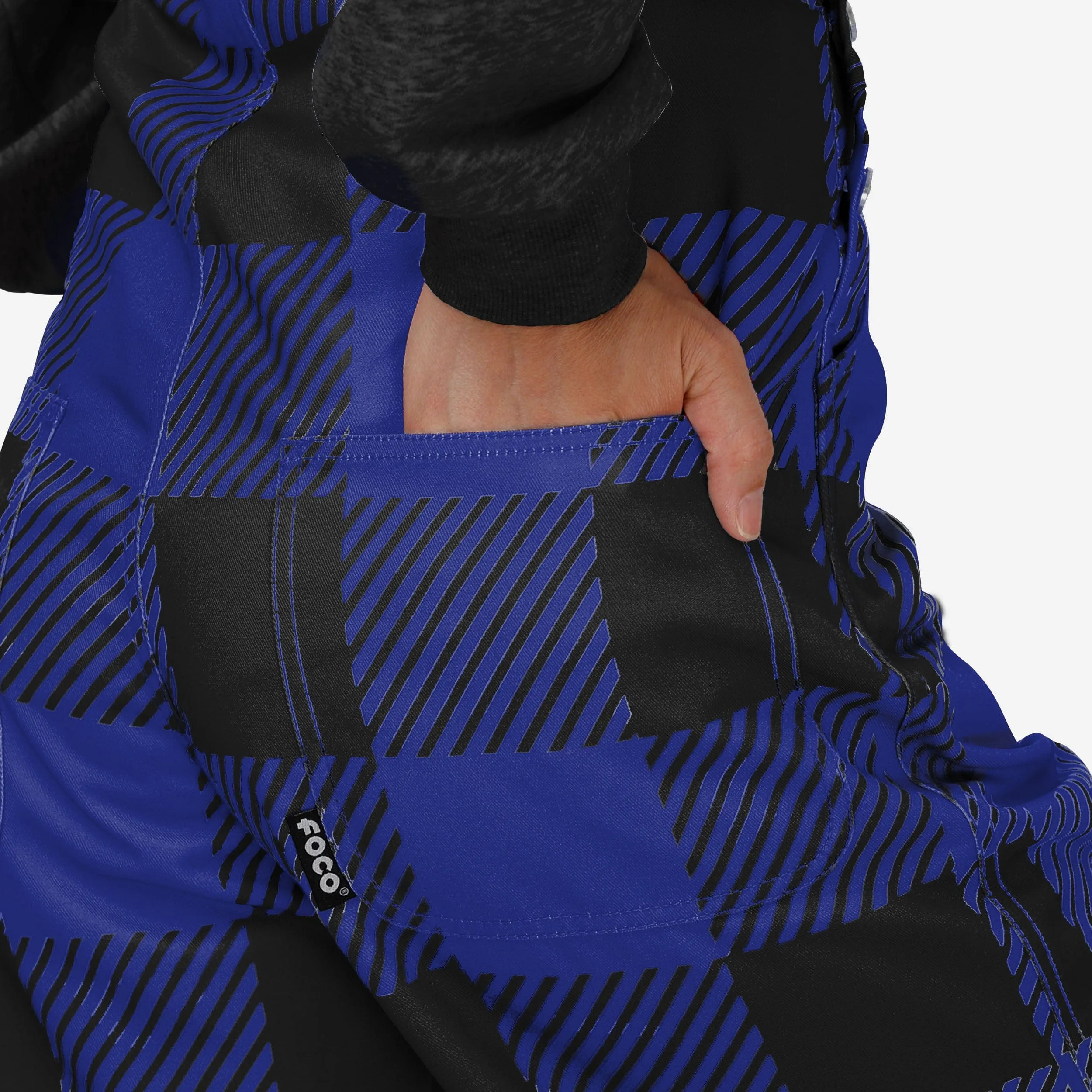 Baltimore Ravens Womens Plaid Bib Overalls