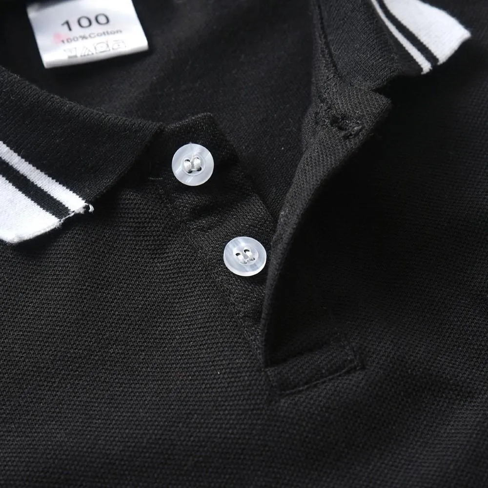 Boys Letter Pattern Polo Top & Overalls Wholesale Boys Boutique Clothing