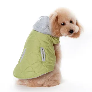 CITY PUFFER DOG JACKET GREEN