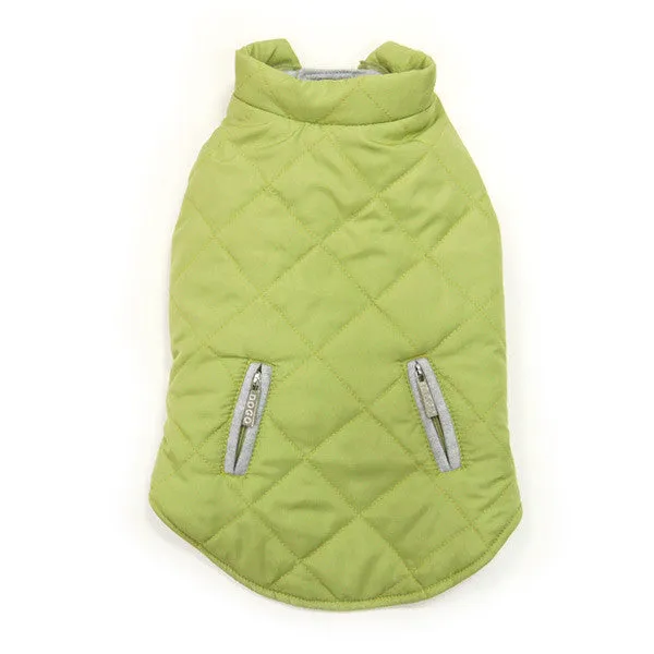 CITY PUFFER DOG JACKET GREEN