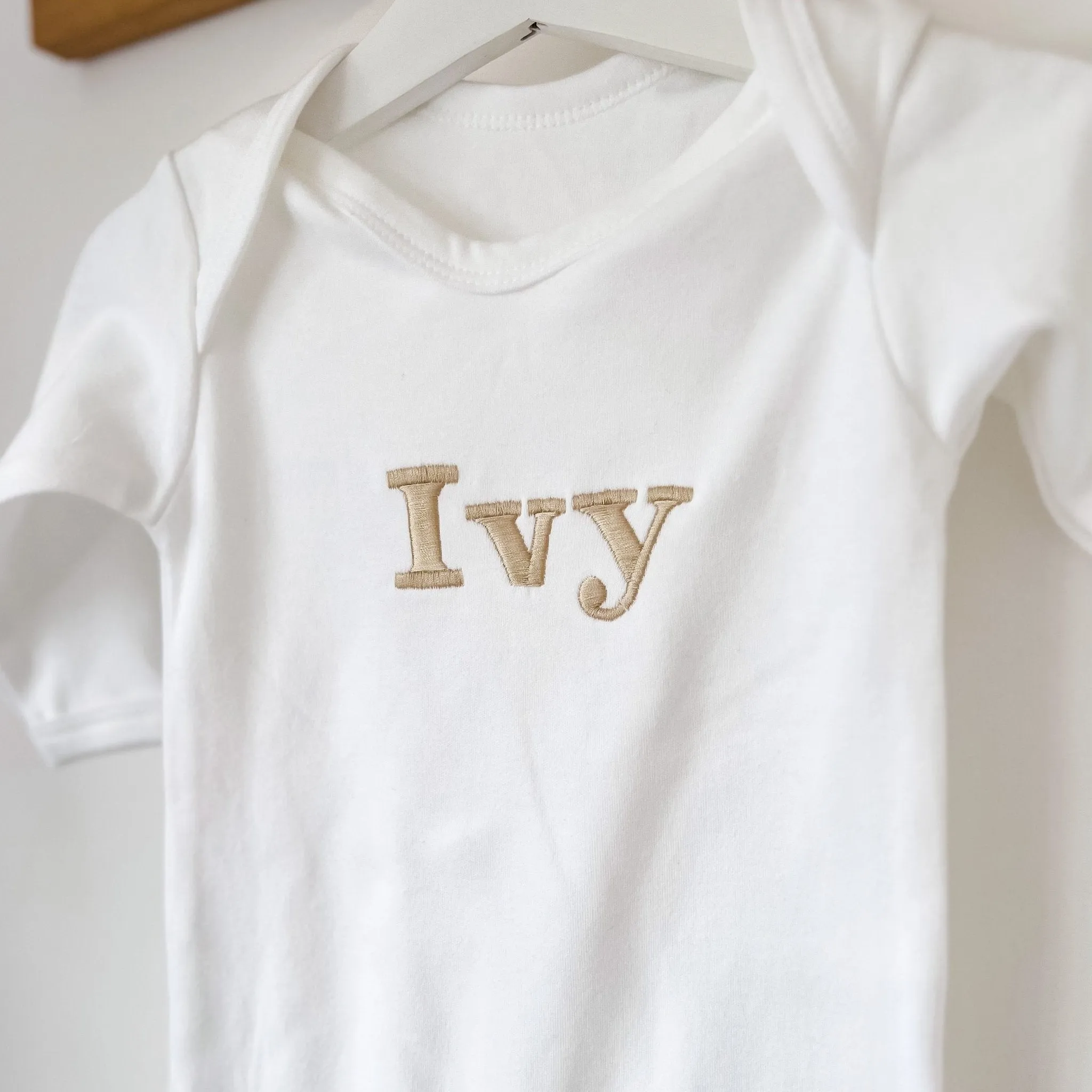 Classic Name Embroidered Vest