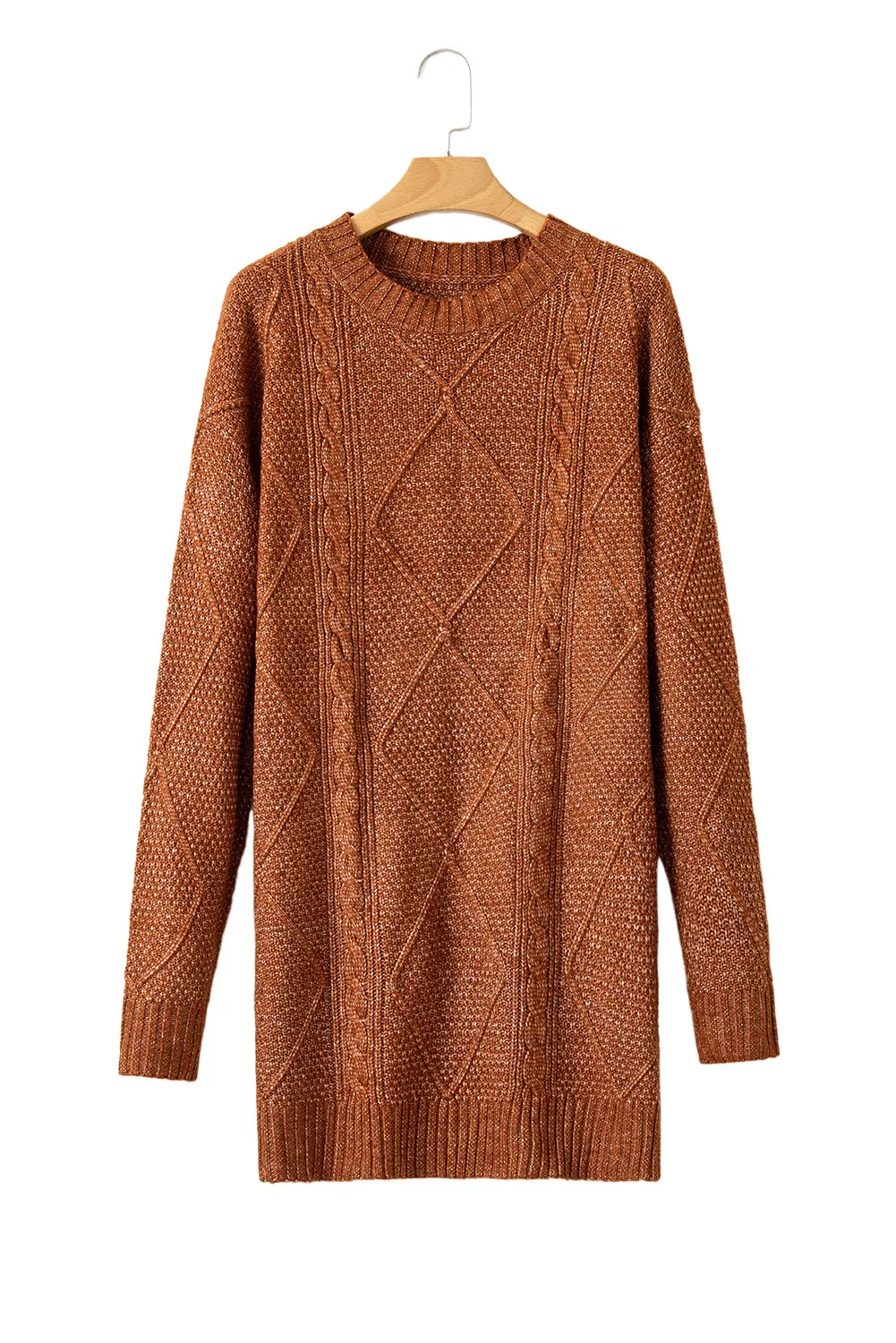 Cozy Cable Knit Boyfriend Sweater