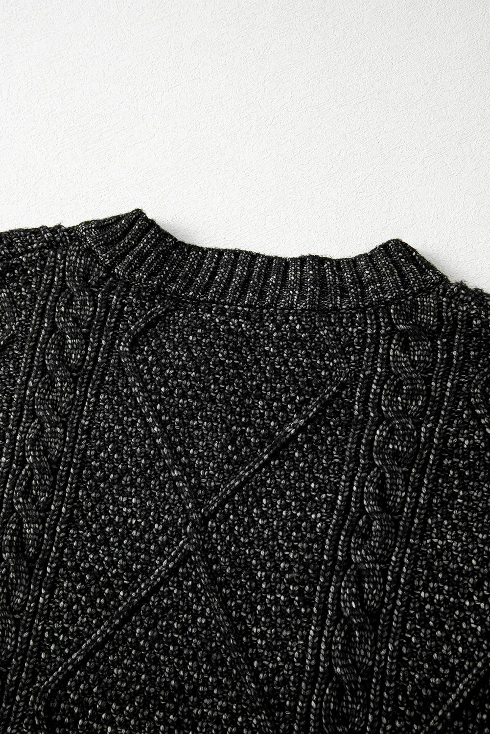 Cozy Cable Knit Boyfriend Sweater