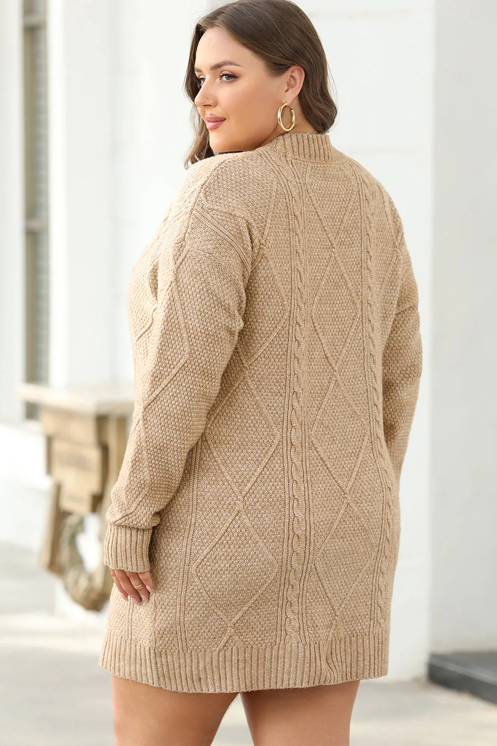 Cozy Cable Knit Boyfriend Sweater