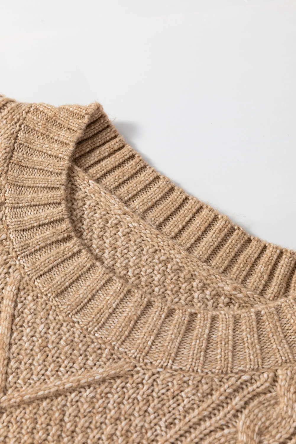 Cozy Cable Knit Boyfriend Sweater