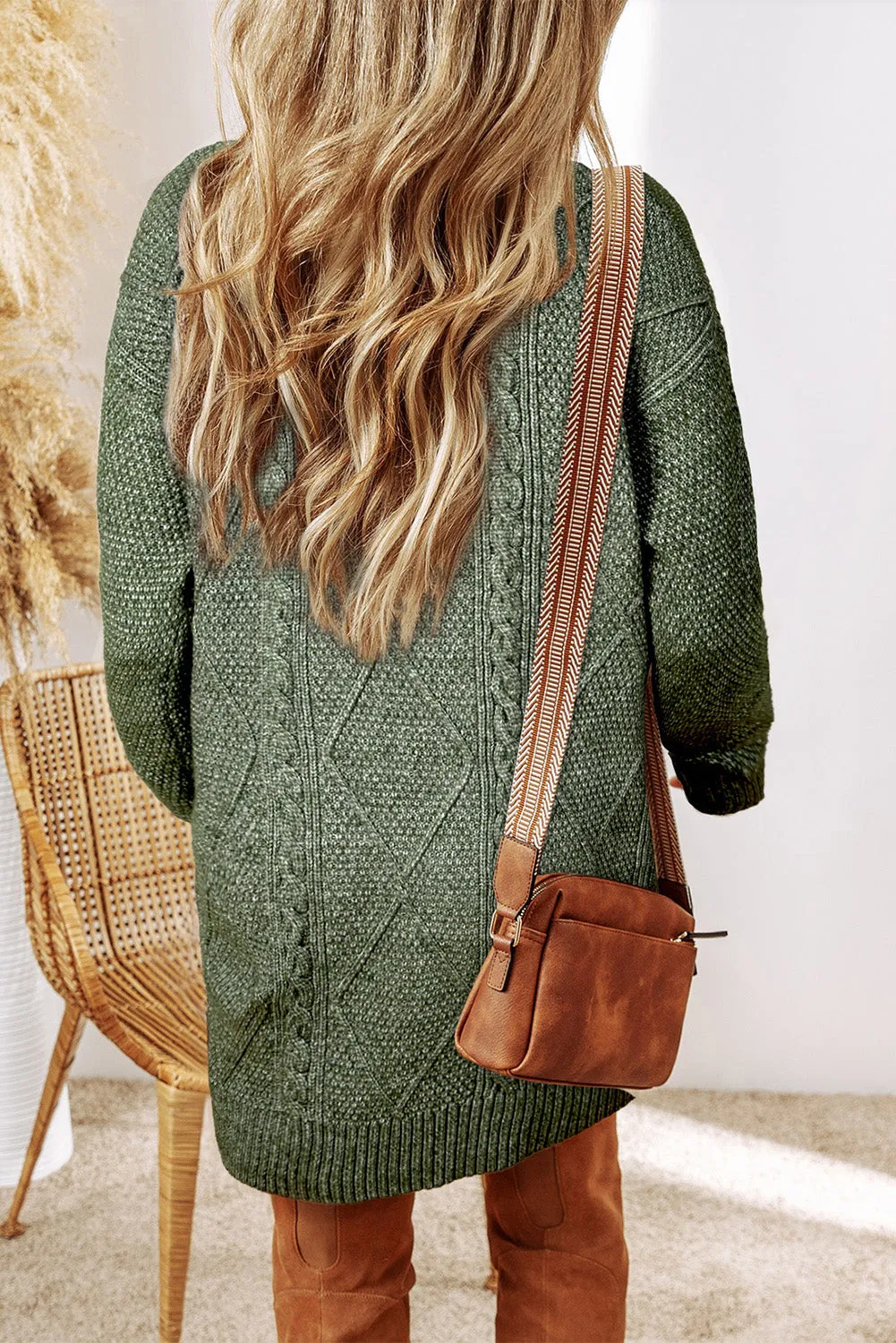 Cozy Cable Knit Boyfriend Sweater