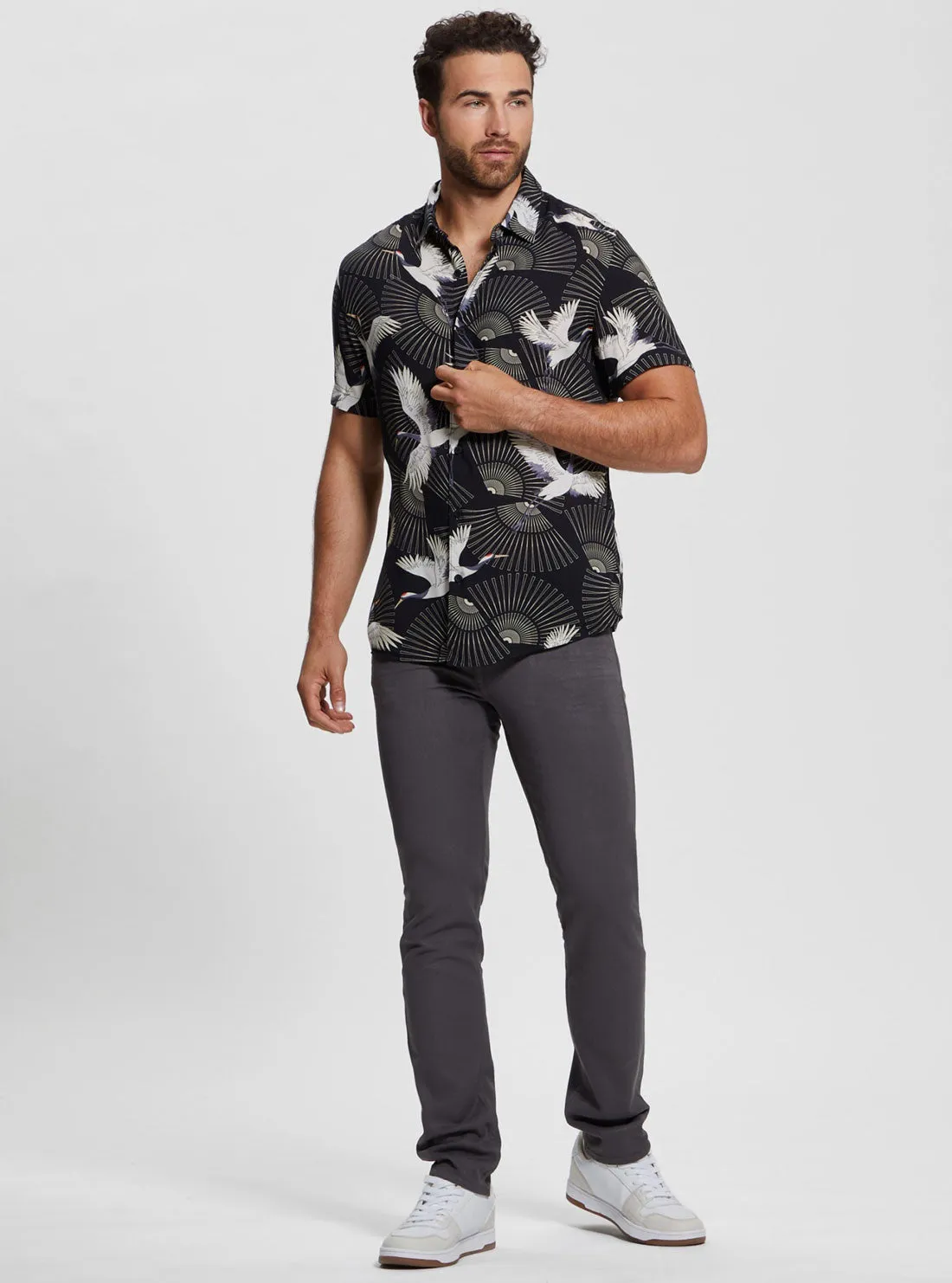 Eco Crane Short Sleeve Shirt