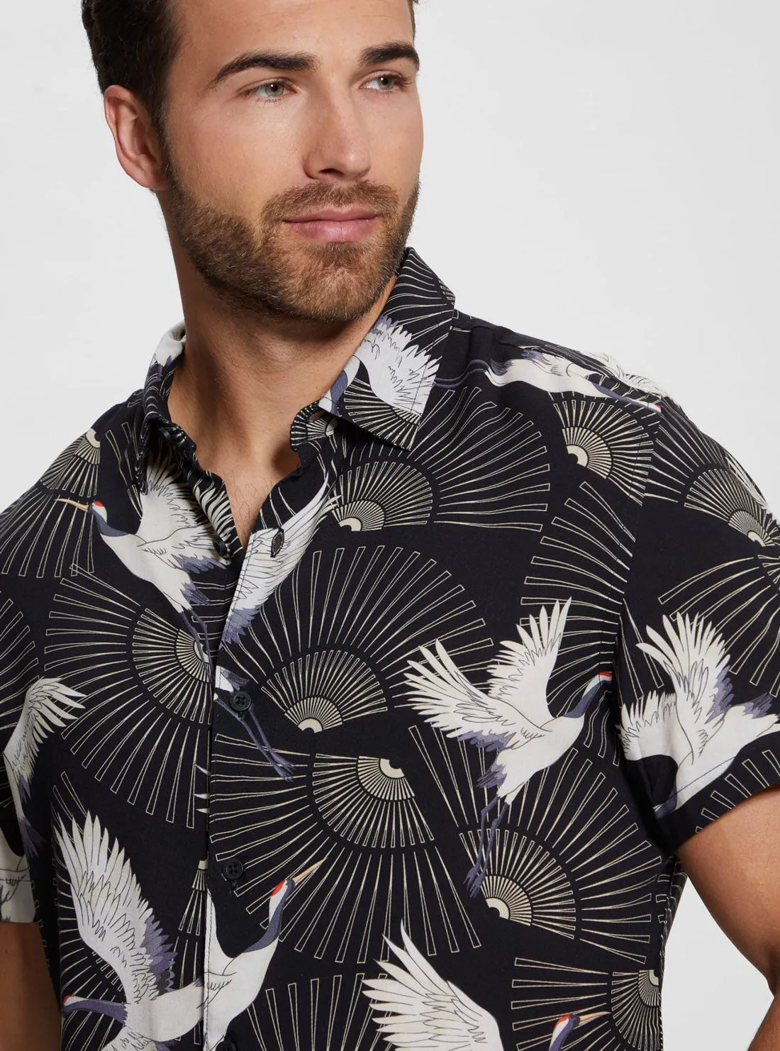 Eco Crane Short Sleeve Shirt