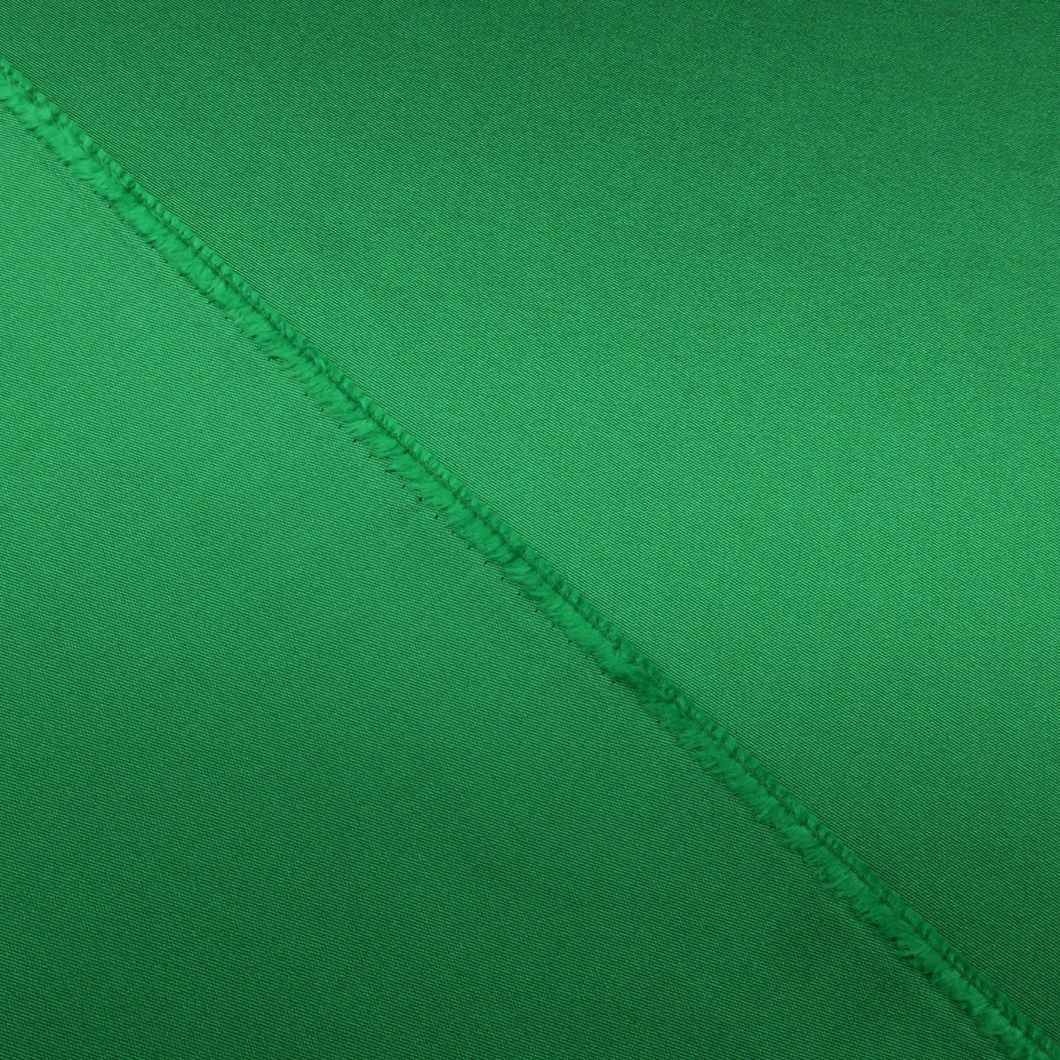 Emerald Green Solid Stretch Solid Mikado Fabric