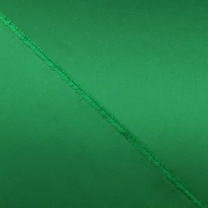 Emerald Green Solid Stretch Solid Mikado Fabric