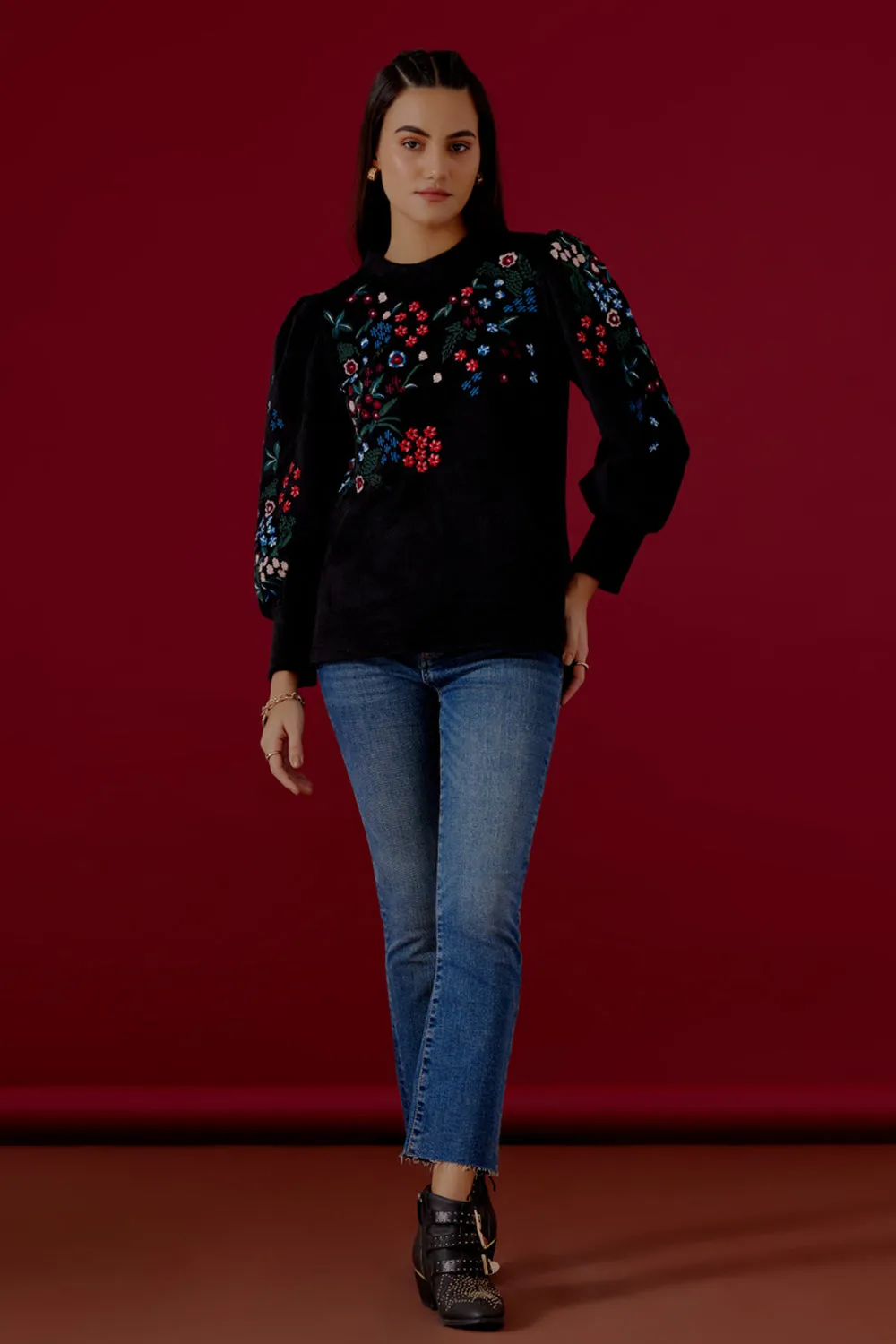 Enchanted Floral Jumper
