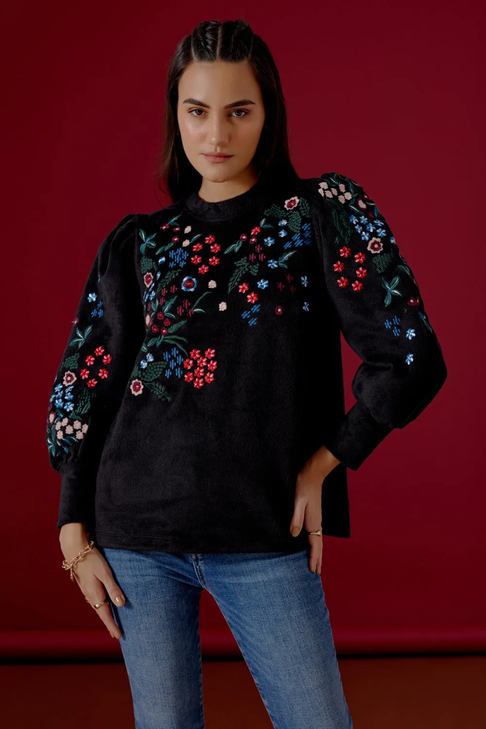 Enchanted Floral Jumper
