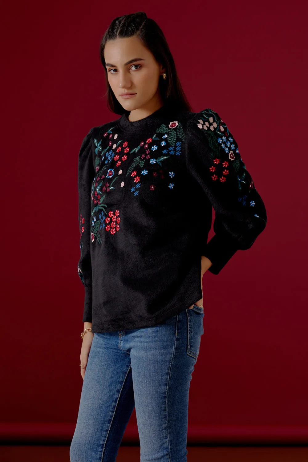 Enchanted Floral Jumper