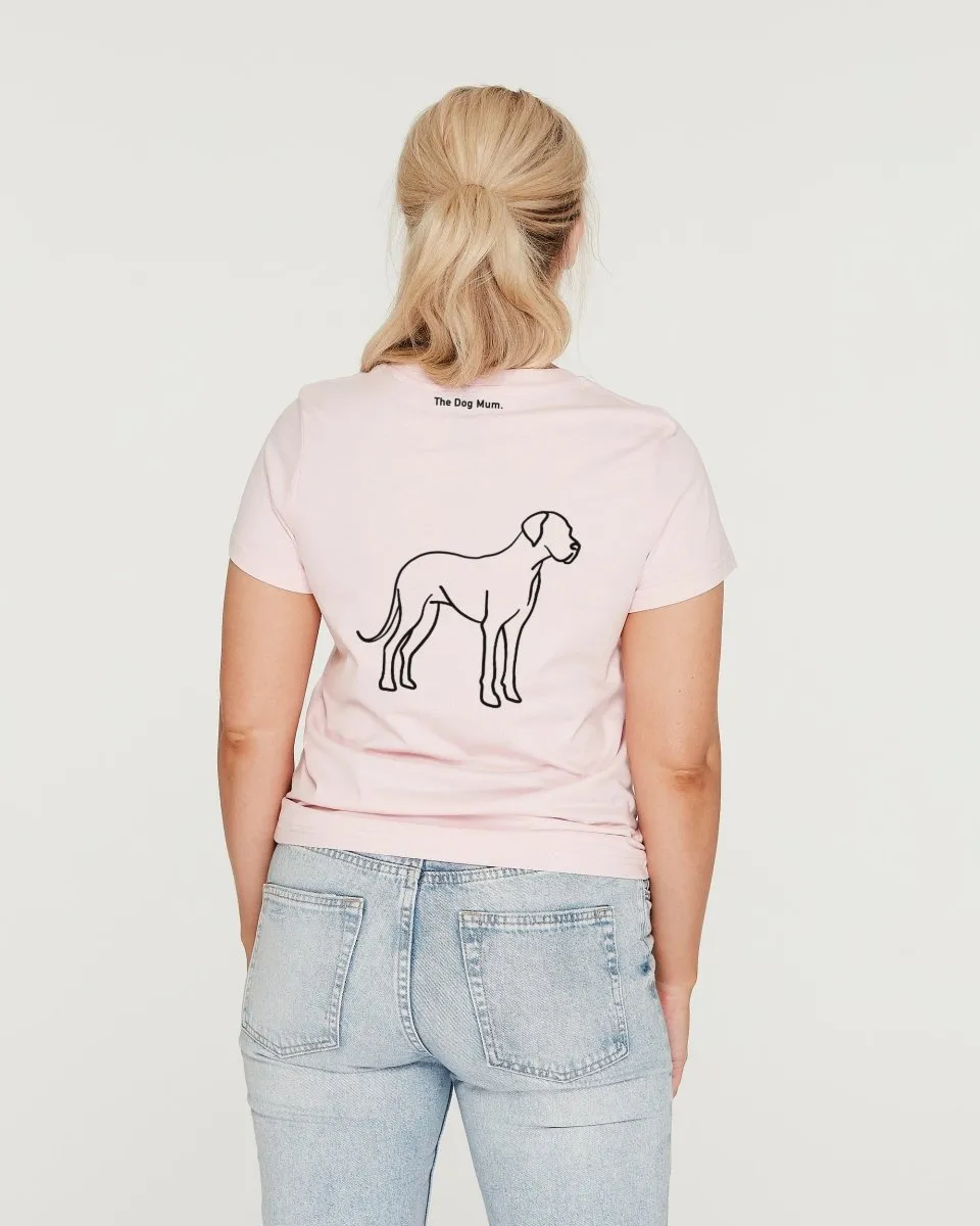 Great Dane Mum Illustration: Classic T-Shirt