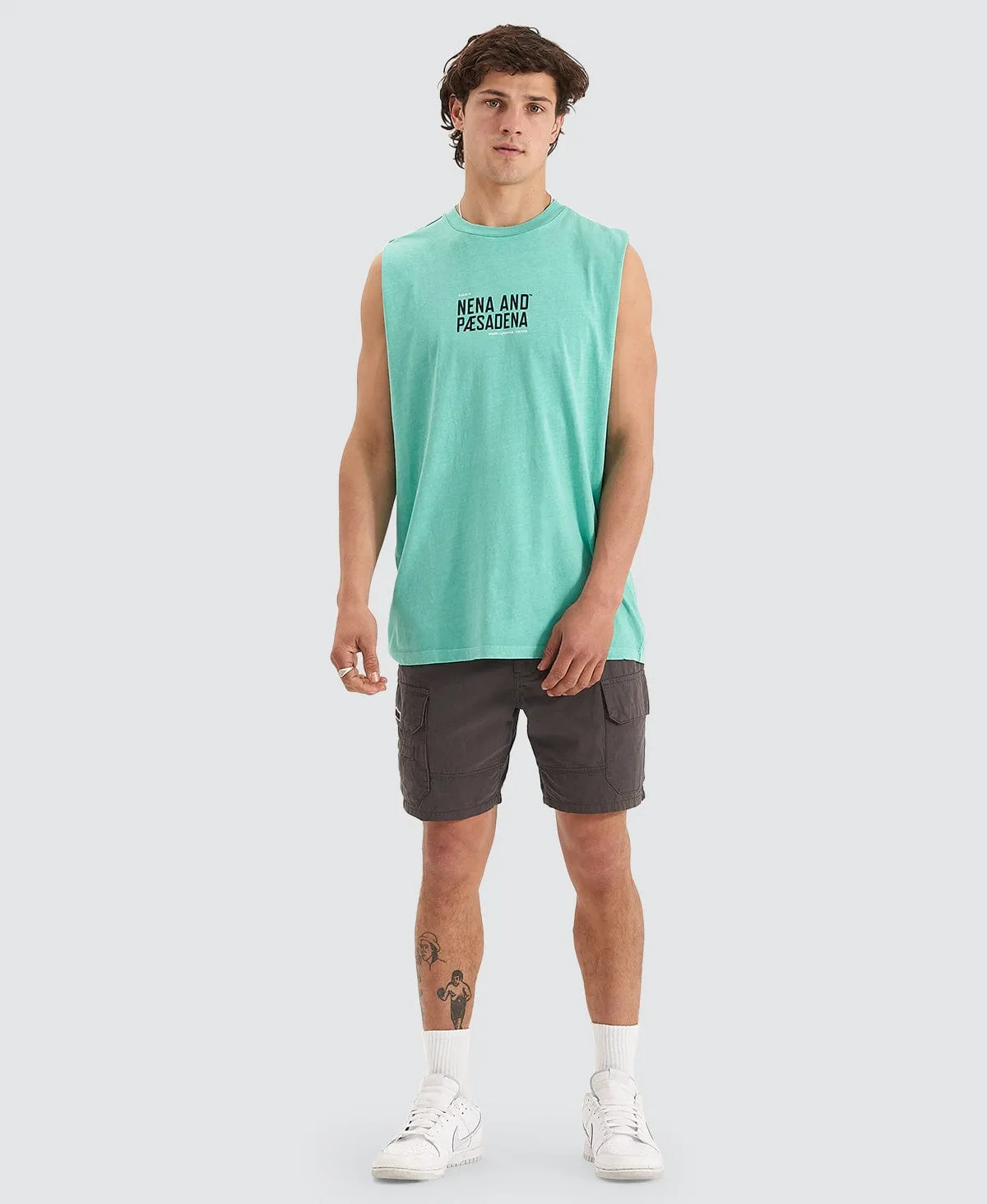 Hesitation Muscle Pigment Mint Green