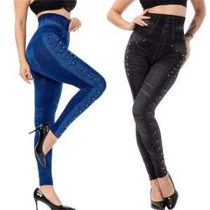 High Waist Leggings Women's Fashion Sexy Seamless Pants