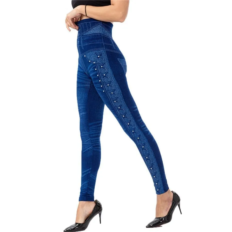 High Waist Leggings Women's Fashion Sexy Seamless Pants