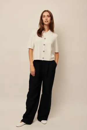John   Jenn Polo Top - Chalf