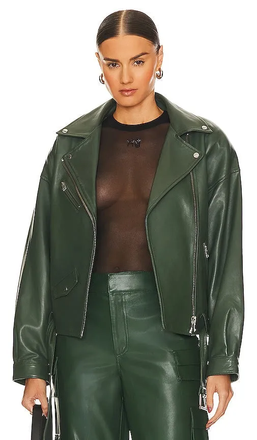 LAMARQUE Estia Jacket in Dark Green