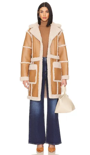LAMARQUE Mariane Coat in Tan