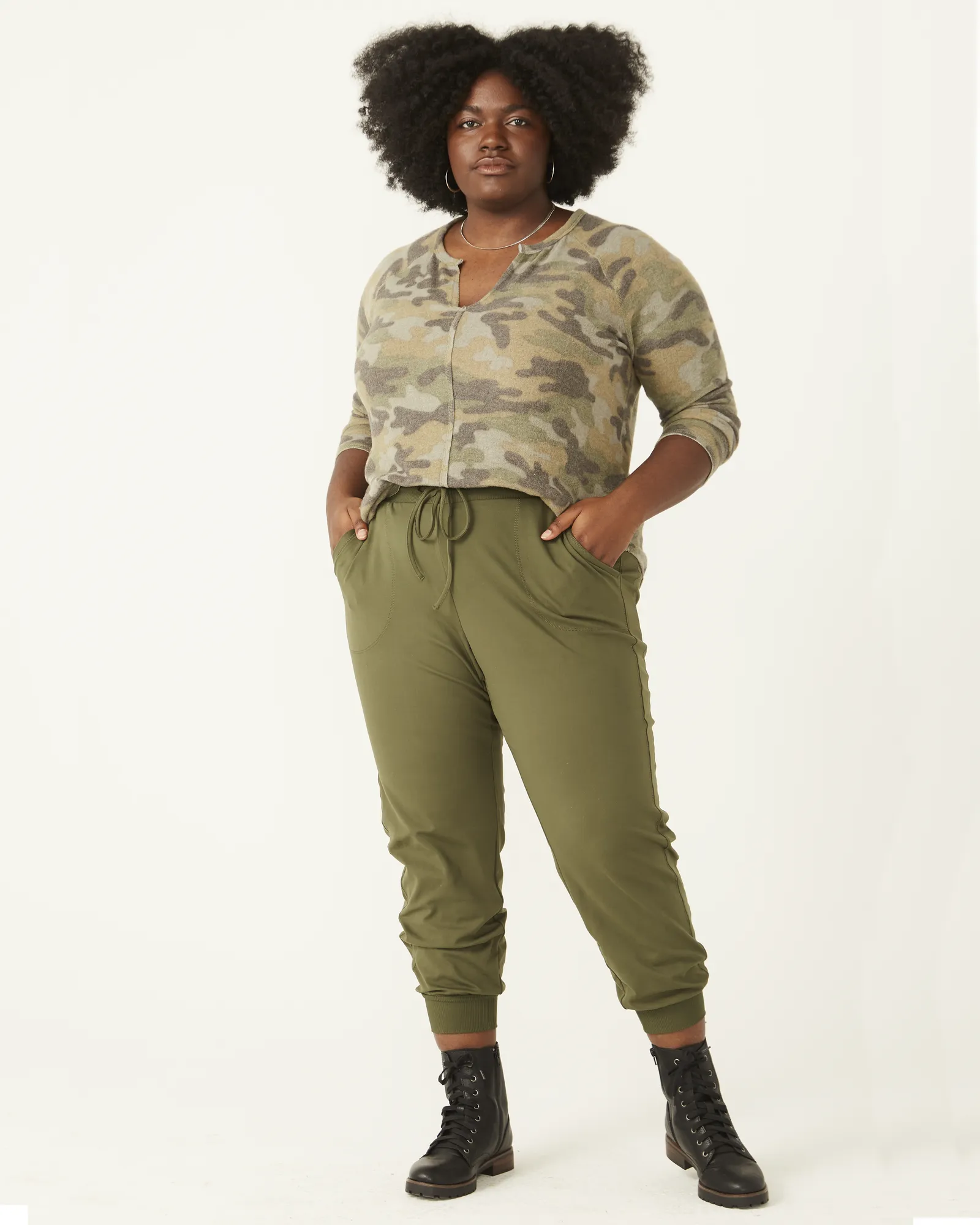 Laurie Jogger | Olive Green