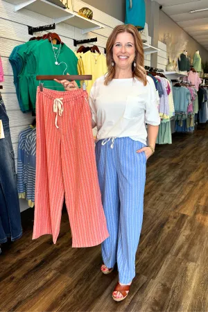 Patterned Relaxed Fit Pants