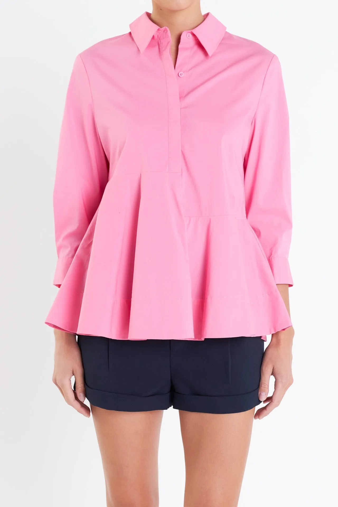Peplum Waist Detailed Blouse