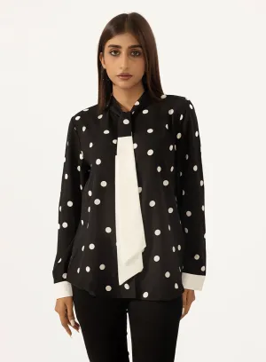 Polka Dots - Black Top
