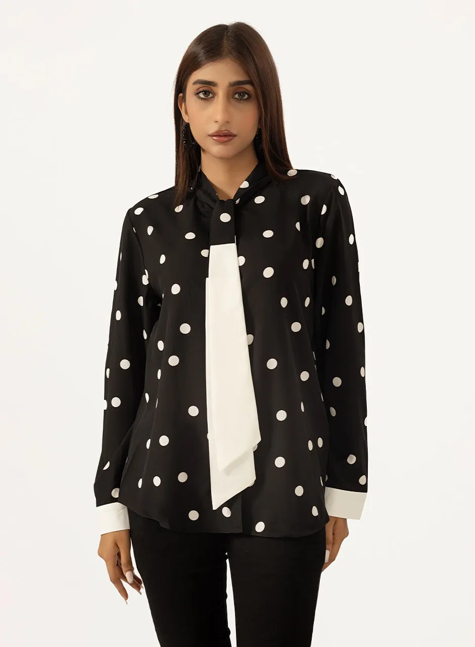 Polka Dots - Black Top