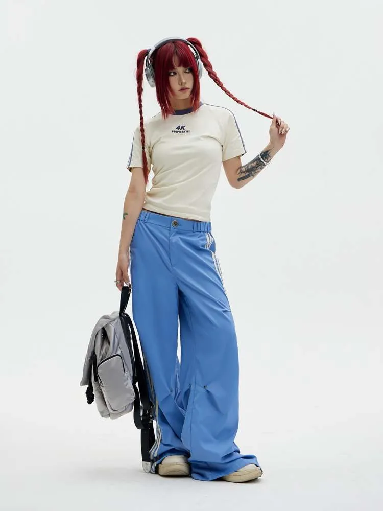 "4K" Simple Casual Plain T-Shirt【s0000006748】