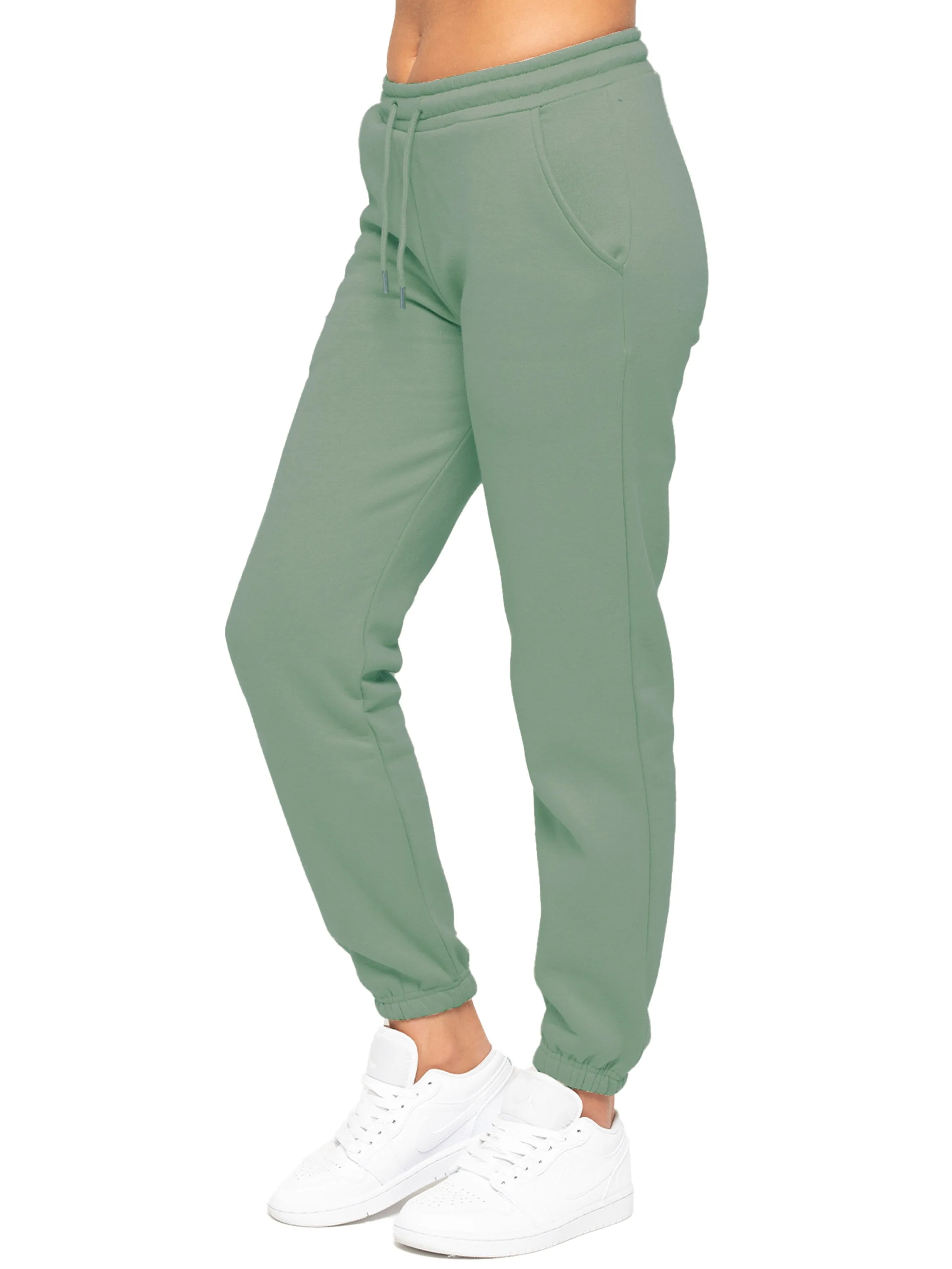 Relaxed Sweat Cuffed Jogger - Khaki