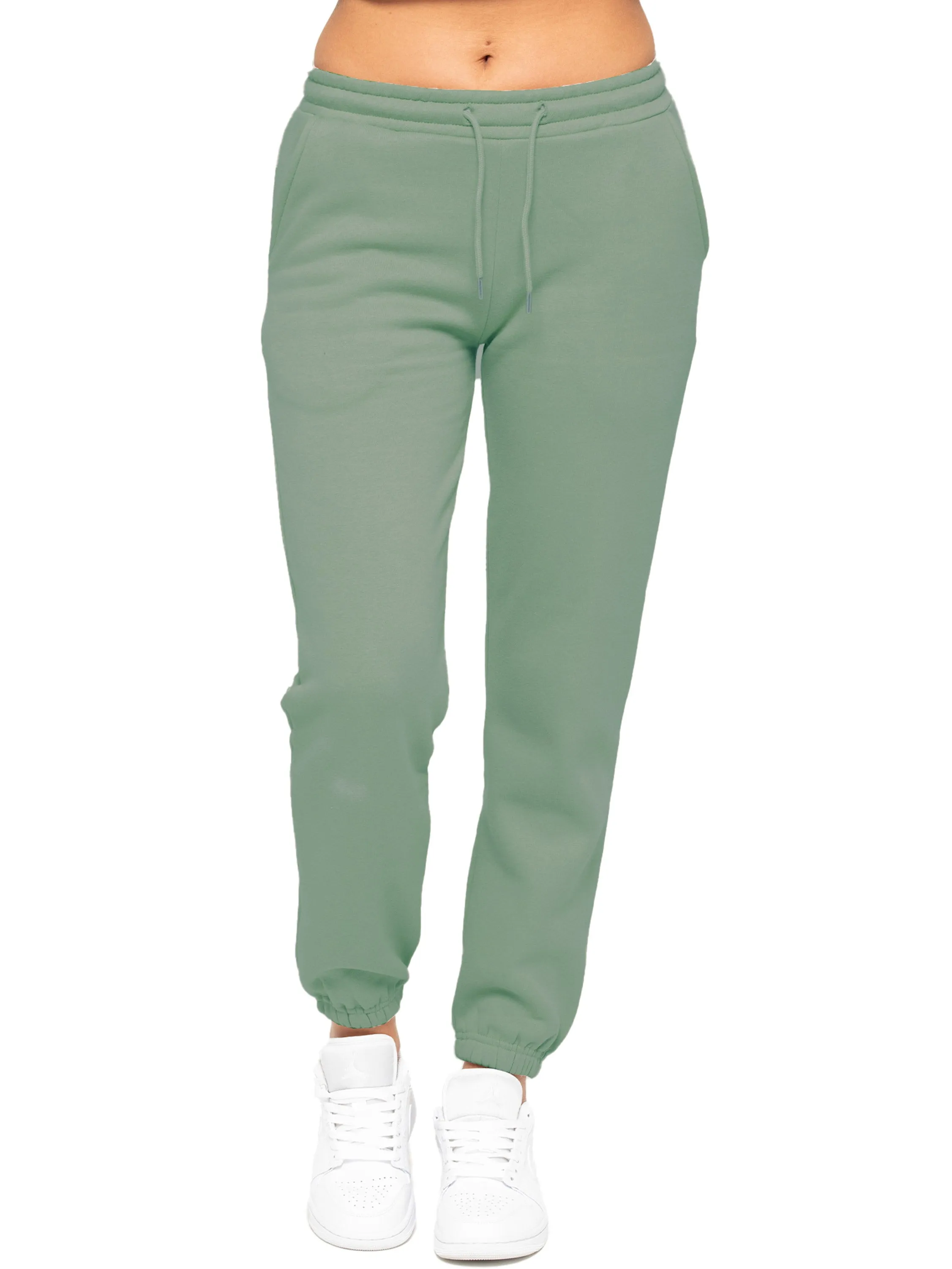 Relaxed Sweat Cuffed Jogger - Khaki