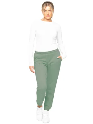 Relaxed Sweat Cuffed Jogger - Khaki