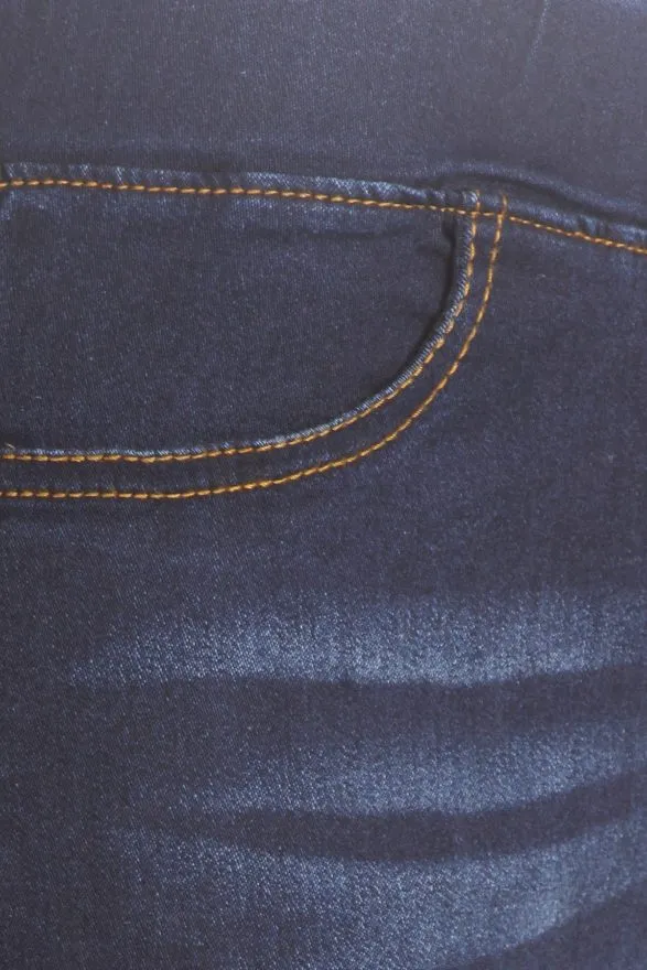 Rip Knee Jeggers Denim