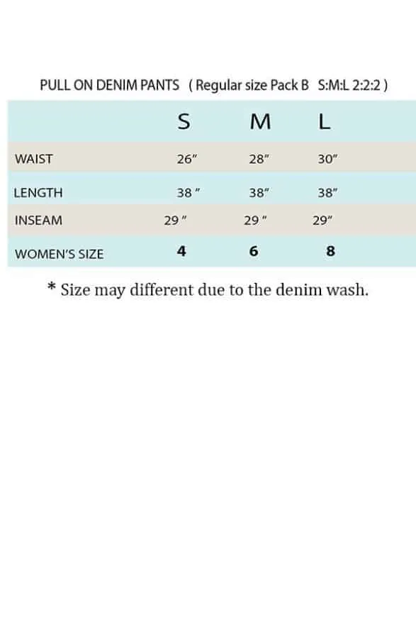 Rip Knee Jeggers Denim