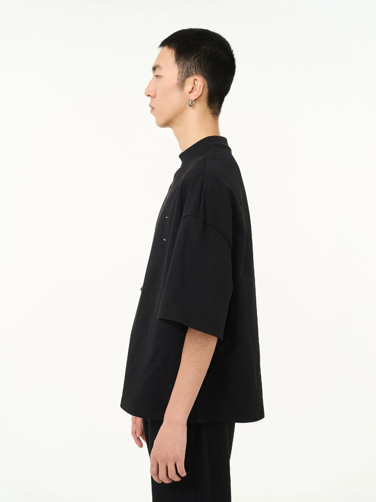Simple Nichi Modern crew-neck T-shirt