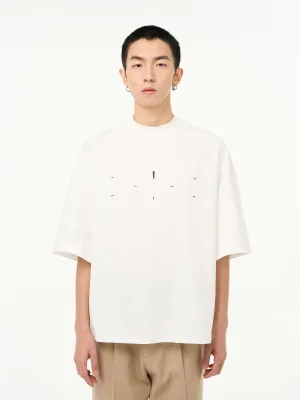 Simple Nichi Modern crew-neck T-shirt