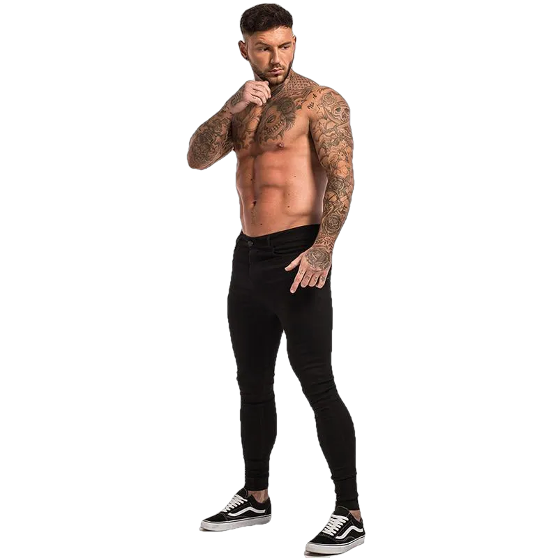 Skinny Jeans For Super Stretch Mens Skinny Tight Pants Comfortable