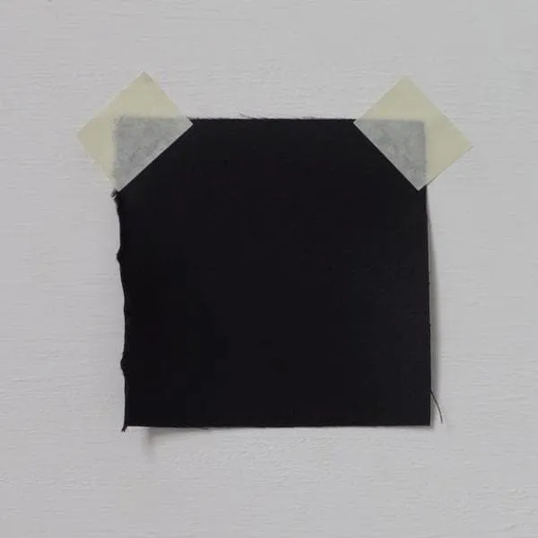 Stretch Polyester Satin Black