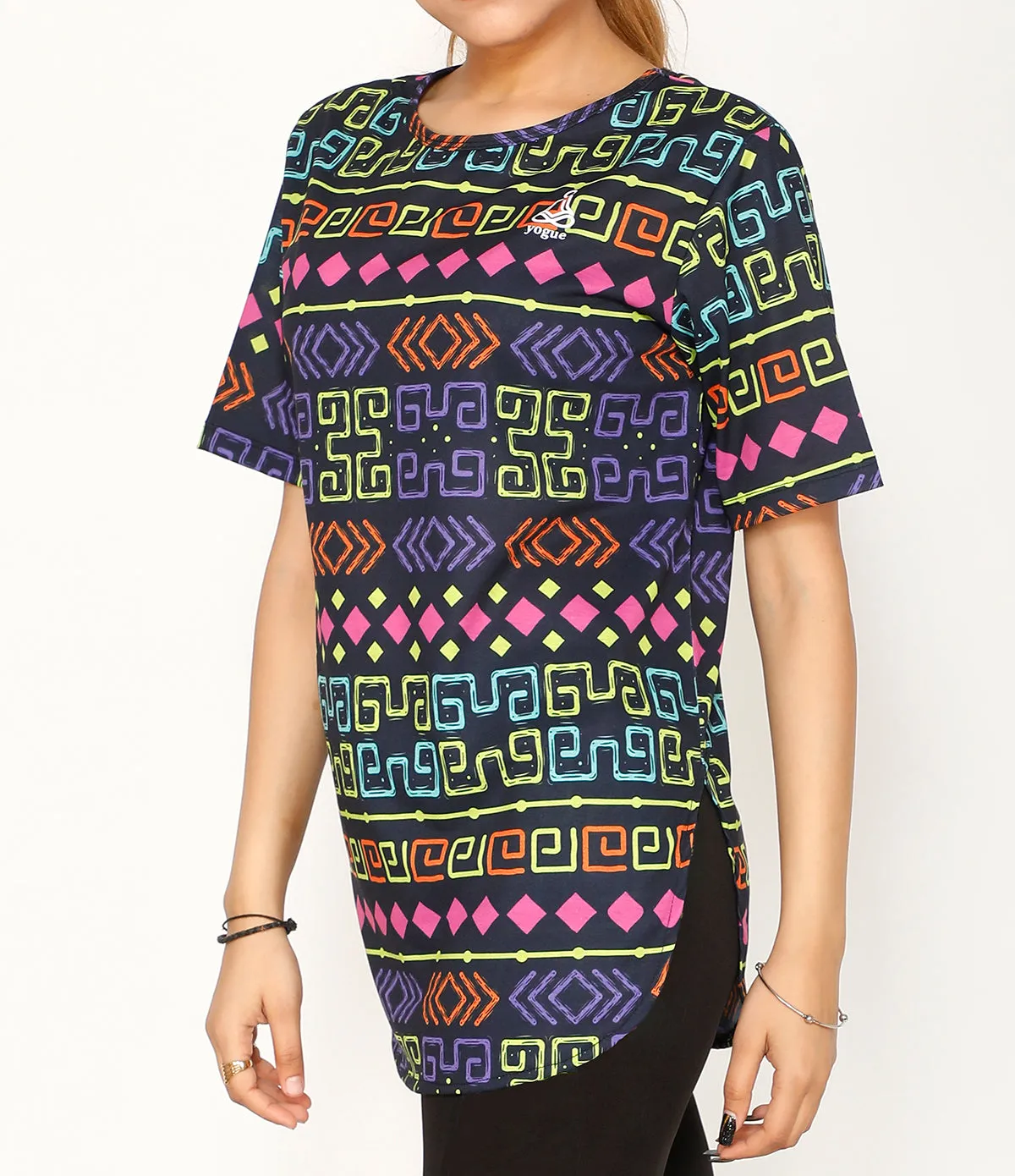 Subsahara Cotton Longline T-shirt